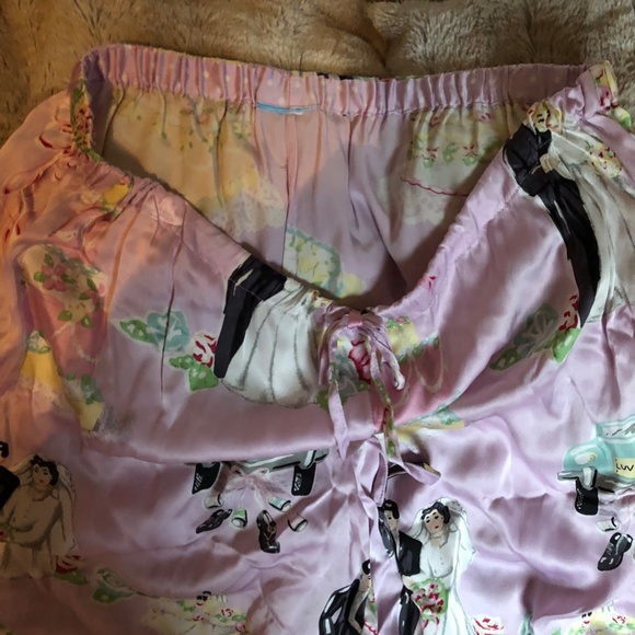 2)S-NICK & NORA 100%SILK 2PC WEDDING PJS SZS, RARE, VHTF,NEW,GORGEOUS&LUXURIOUS… - Picture 8 of 12
